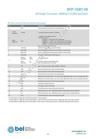 SFP-1GBT-09 Datasheet Page 3