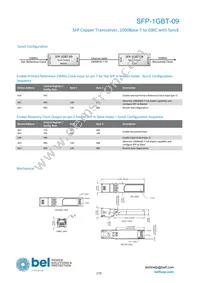 SFP-1GBT-09 Datasheet Page 12