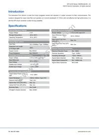 SFP-20-W Datasheet Page 2