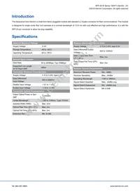 SFP-40-W Datasheet Page 2