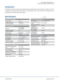 SFP-W Datasheet Page 2