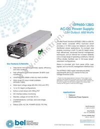 SFP650-12BG Datasheet Cover