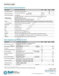 SFP650-12BG Datasheet Page 3