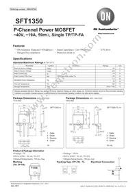 SFT1350-TL-H Datasheet Cover