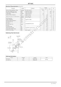 SFT1423-E Datasheet Page 2