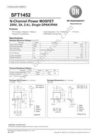 SFT1452-TL-H Datasheet Cover