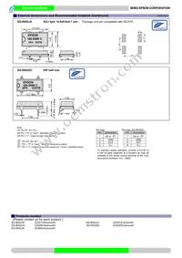SG-8002JA 20.0000M-PCBLO Datasheet Page 3