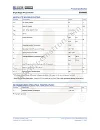 SG6980DZ Datasheet Page 5