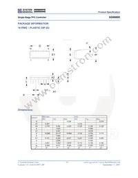 SG6980DZ Datasheet Page 16