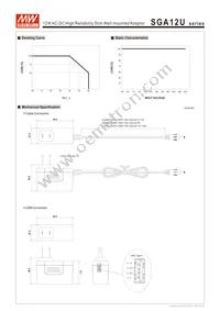SGA12U15-P1J Datasheet Page 3