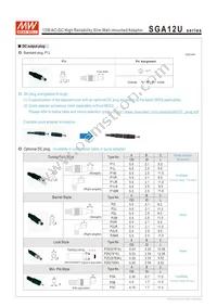 SGA12U15-P1J Datasheet Page 4