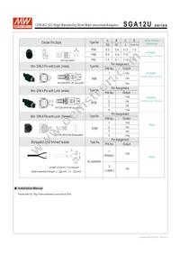 SGA12U15-P1J Datasheet Page 5