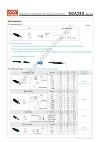 SGA25U07-P1J Datasheet Page 4