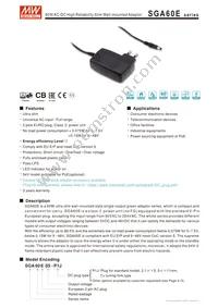 SGA60E07-P1J Datasheet Cover