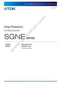 SGNE06C080MT150N25 Datasheet Cover