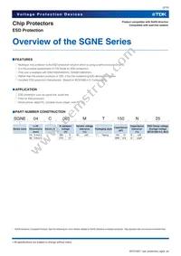 SGNE06C080MT150N25 Datasheet Page 3