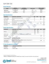 SGP1200-12G Datasheet Page 2
