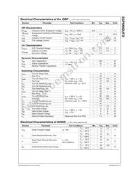 SGP6N60UFDTU Datasheet Page 2