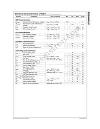 SGS6N60UFTU Datasheet Page 2