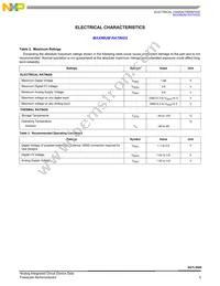 SGTL5000XNAA3R2 Datasheet Page 5