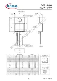 SGW15N60FKSA1 Datasheet Page 9