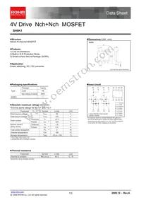 SH8K1TB1 Datasheet Cover