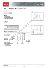 SH8M11TB1 Datasheet Cover