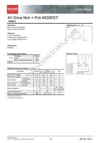 SH8M14TB1 Datasheet Cover