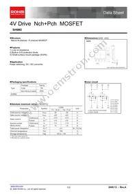 SH8M2TB1 Datasheet Cover