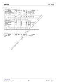 SH8M70TB1 Datasheet Page 2