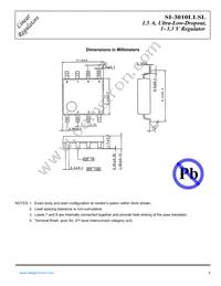 SI-3010LLSL-TL Datasheet Page 7