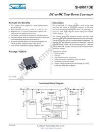 SI-8001FDE-TL Datasheet Cover