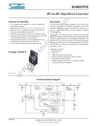 SI-8001FFE Datasheet Cover