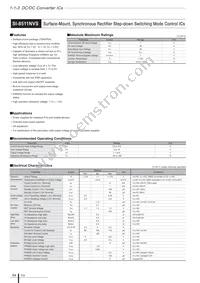 SI-8511NVS Datasheet Cover