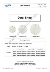 SI-N8V2816B0WW Datasheet Cover