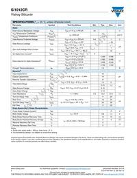 SI1012CR-T1-GE3 Datasheet Page 2