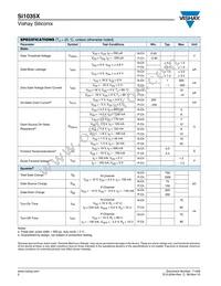 SI1035X-T1-E3 Datasheet Page 2