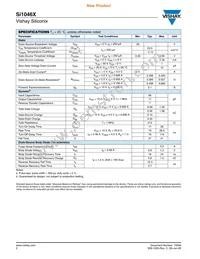 SI1046X-T1-GE3 Datasheet Page 2
