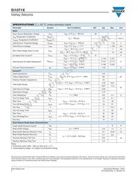 SI1071X-T1-GE3 Datasheet Page 2
