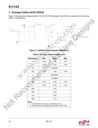 SI1102-A-GM Datasheet Page 14