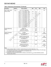 SI1142-A11-YM0R Datasheet Page 6