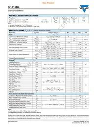 SI1315DL-T1-GE3 Datasheet Page 2