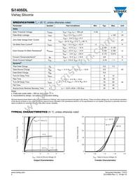 SI1405DL-T1-E3 Datasheet Page 2