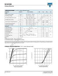 SI1431DH-T1-GE3 Datasheet Page 2