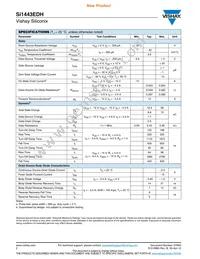 SI1443EDH-T1-GE3 Datasheet Page 2
