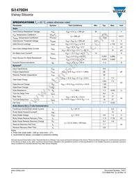 SI1470DH-T1-E3 Datasheet Page 2
