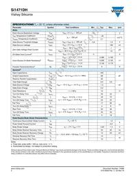 SI1471DH-T1-GE3 Datasheet Page 2