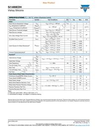 SI1489EDH-T1-GE3 Datasheet Page 2