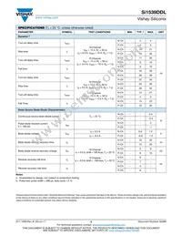 SI1539DDL-T1-GE3 Datasheet Page 3