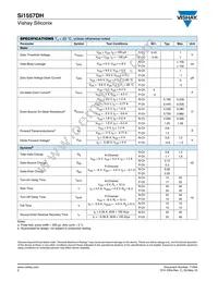 SI1557DH-T1-E3 Datasheet Page 2